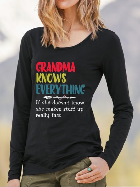 Loosen Letter Printed Long Sleeves Cotton Blends Black T-shirt Shirts & Tops, T-Shirts
Loosen Letter Printed Long Sleeves Cotton Blends Black T-shirt Shirts & Tops, T-Shirts