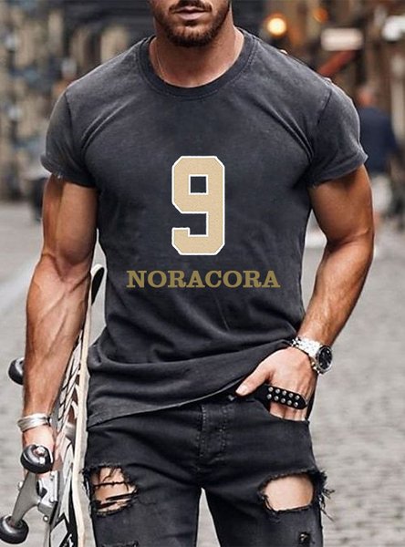 Casual Sports Text & Numbers Digital Print Short Sleeve T-Shirt, As picture, T-shirt
Casual Sports Text & Numbers Digital Print Short Sleeve T-Shirt, As picture, T-shirt
