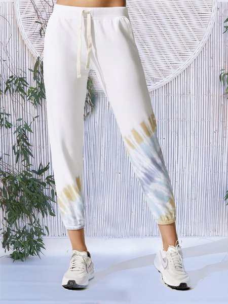 Tie-dye printing casual temperament and comfortable spring new designer women's sports Sports Sports Sports Pants, White, Pants
Tie-dye printing casual temperament and comfortable spring new designer women's sports Sports Sports Sports Pants, White, Pants