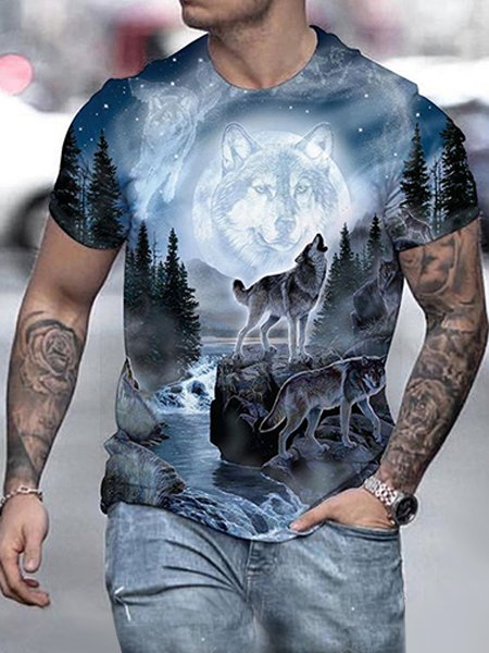 3D Digital Animal Collection Print Men's Short Sleeve T-Shirt, As picture, T-Shirts
3D Digital Animal Collection Print Men's Short Sleeve T-Shirt, As picture, T-Shirts