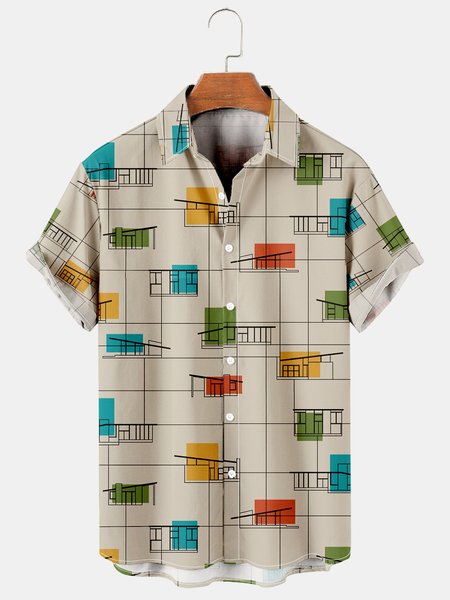 Mens Abstract Art Print Casual Breathable Hawaiian Short Sleeve Shirt, As picture, Men's Floral shirt
Mens Abstract Art Print Casual Breathable Hawaiian Short Sleeve Shirt, As picture, Men's Floral shirt