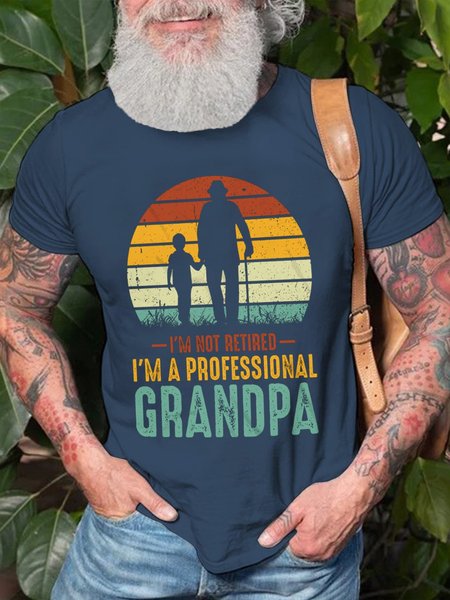 Retired Grandpa Casual Short Sleeve Short sleeve T-shirt, Navy blue, T-shirts
Retired Grandpa Casual Short Sleeve Short sleeve T-shirt, Navy blue, T-shirts