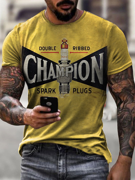Casual Letters & Geometric Collection Digital Print Short Sleeve T-Shirt, As picture, T-shirt
Casual Letters & Geometric Collection Digital Print Short Sleeve T-Shirt, As picture, T-shirt