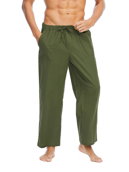 Cotton And linen Style American leisure Men linen Trousers, Army green, Men's pants
Cotton And linen Style American leisure Men linen Trousers, Army green, Men's pants