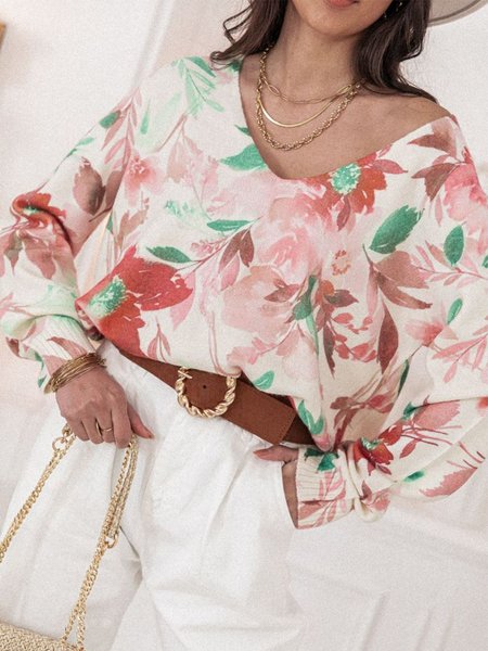 vacation V Neck Loosen Floral long sleeve women Long sleeve tops, Multicolor, Long sleeve tops
vacation V Neck Loosen Floral long sleeve women Long sleeve tops, Multicolor, Long sleeve tops