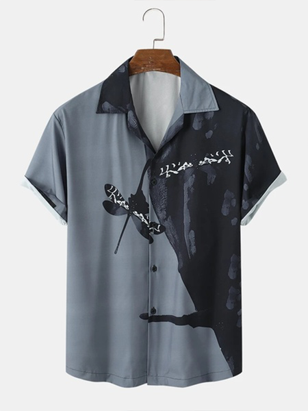 Abstract Color Block Contrast Color insect Dragonfly Casual Print Shirt, As picture, Men's Floral shirt
Abstract Color Block Contrast Color insect Dragonfly Casual Print Shirt, As picture, Men's Floral shirt