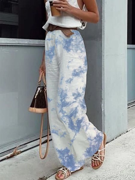 Casual tie-dye print spring new hot designer women's trousers, Multicolor, Pants
Casual tie-dye print spring new hot designer women's trousers, Multicolor, Pants