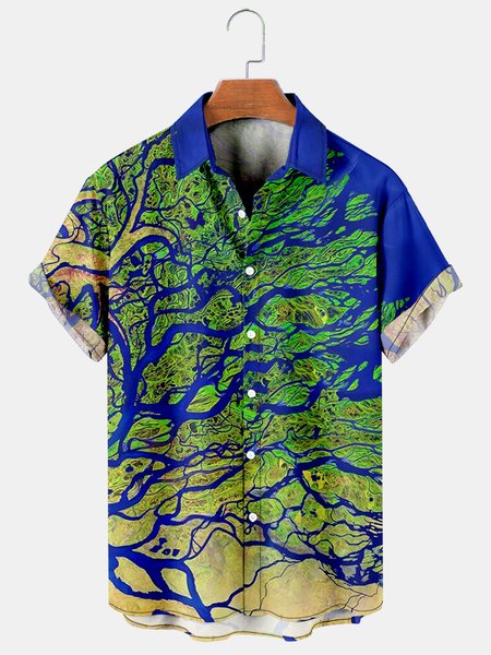 Men's Earth Day Print Casual Breathable Short Sleeve Shirt, As picture, Men's Floral shirt
Men's Earth Day Print Casual Breathable Short Sleeve Shirt, As picture, Men's Floral shirt