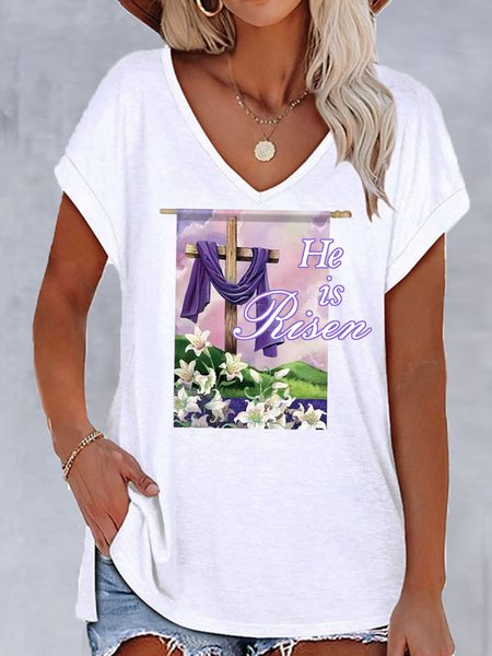 Holiday Party Easter lily cross blouse T-shirt Plus Size, White, Tees & T-shirts
Holiday Party Easter lily cross blouse T-shirt Plus Size, White, Tees & T-shirts