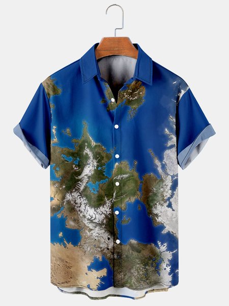 Men's Eco-Surface Graphic Print Casual Short Sleeve Hawaiian Shirt, Blue, Men's Floral shirt
Men's Eco-Surface Graphic Print Casual Short Sleeve Hawaiian Shirt, Blue, Men's Floral shirt