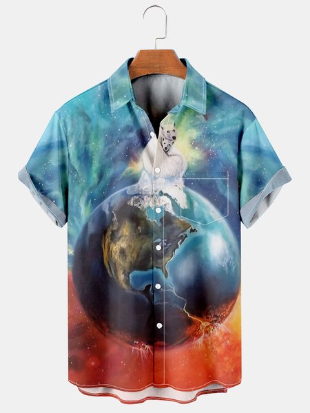 Casual Style Natural Series Environmental Protection Marine Animal Elements Lapel Short-Sleeved Printed Shirt Top, As picture, Shirts & Blouse
Casual Style Natural Series Environmental Protection Marine Animal Elements Lapel Short-Sleeved Printed Shirt Top, As picture, Shirts & Blouse