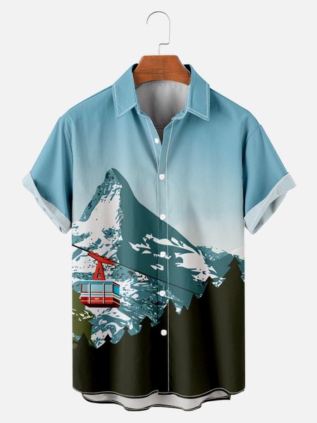Casual Style Sports Series Ski Event Elements Lapel Short-Sleeved Printed Shirt Top, As picture, Shirts & Blouse
Casual Style Sports Series Ski Event Elements Lapel Short-Sleeved Printed Shirt Top, As picture, Shirts & Blouse