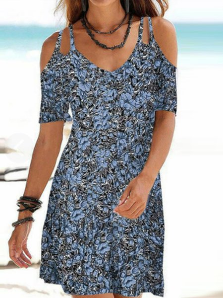 Floral Vacation Spaghetti Short Sleeve Woven Dress, Multicolor, Floral Dresses
Floral Vacation Spaghetti Short Sleeve Woven Dress, Multicolor, Floral Dresses