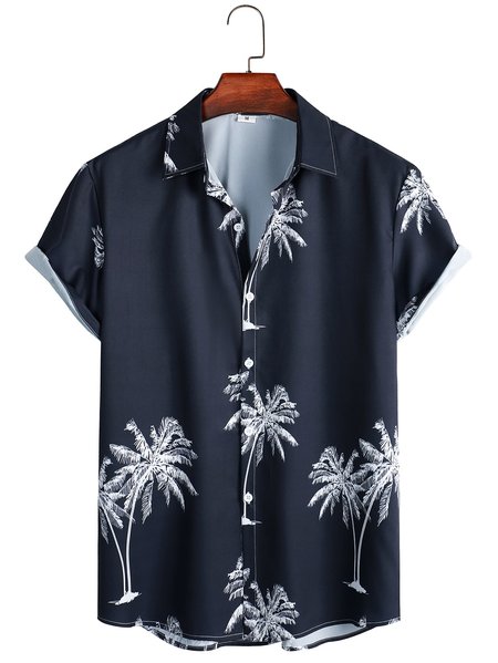 Cotton Linen Botanical Floral Print Lapel Cozy Linen Shirt, As picture, Men's Floral shirt
Cotton Linen Botanical Floral Print Lapel Cozy Linen Shirt, As picture, Men's Floral shirt