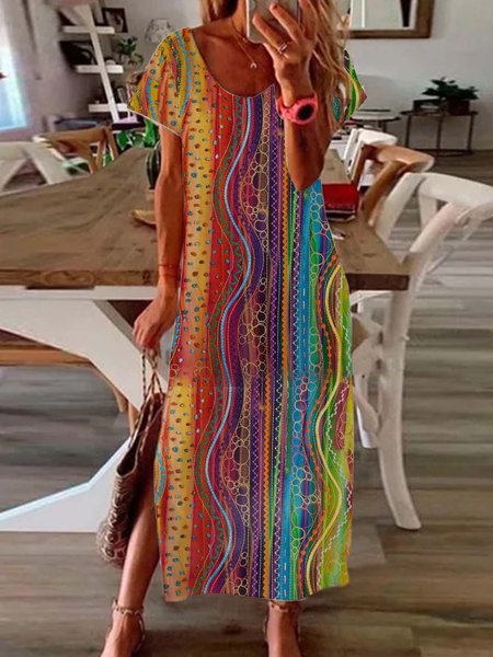 Light shadow rainbow gradient multicolor printing loose A-Pocket dress midi Plus Size, Dresses
Light shadow rainbow gradient multicolor printing loose A-Pocket dress midi Plus Size, Dresses