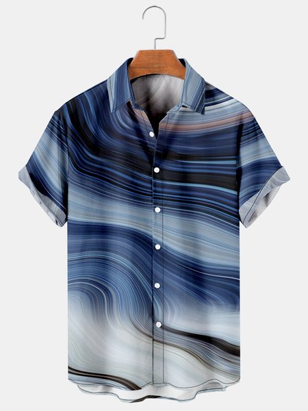 Men's Geometric Texture Print Casual Vacation Short Sleeve Hawaiian Shirt, Blue, Men's Floral shirt
Men's Geometric Texture Print Casual Vacation Short Sleeve Hawaiian Shirt, Blue, Men's Floral shirt