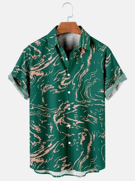 Men's Geometric Texture Print Casual Vacation Short Sleeve Hawaiian Shirt, Green, Men's Floral shirt
Men's Geometric Texture Print Casual Vacation Short Sleeve Hawaiian Shirt, Green, Men's Floral shirt