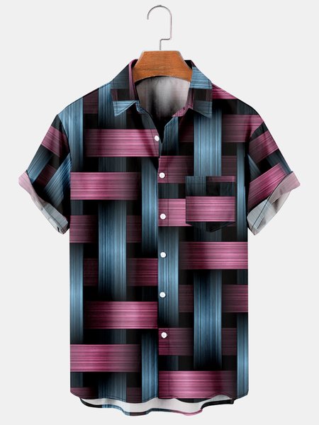 Mens 3D Abstract Print Casual Breathable Chest Pocket Short Sleeve Hawaiian Shirts, Black, Men's Floral shirt
Mens 3D Abstract Print Casual Breathable Chest Pocket Short Sleeve Hawaiian Shirts, Black, Men's Floral shirt