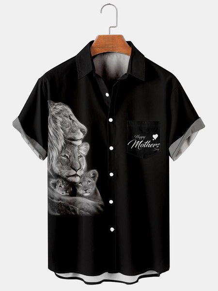 Mens Striped Geometric Print Casual Breathable Hawaiian Short Sleeve Shirt, Black, Men's Floral shirt
Mens Striped Geometric Print Casual Breathable Hawaiian Short Sleeve Shirt, Black, Men's Floral shirt