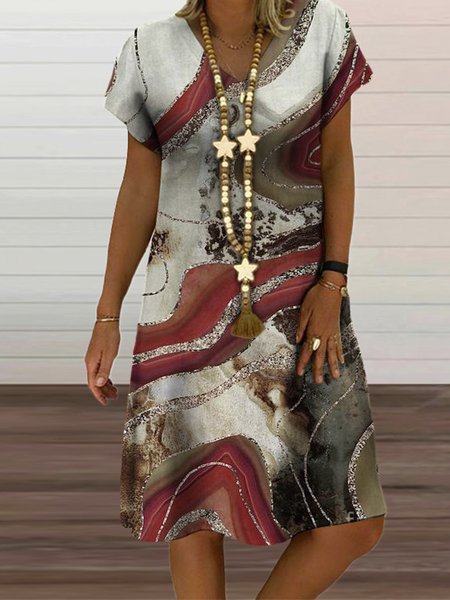 Marble Gradient Print Spring New Explosion Super Good-looking Ladies Casual Dress, Multicolor, Dresses
Marble Gradient Print Spring New Explosion Super Good-looking Ladies Casual Dress, Multicolor, Dresses