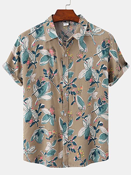 Men's Casual Hawaiian Resort Style Short Sleeve Printed Shirt, Blue, Shirts & Blouse
Men's Casual Hawaiian Resort Style Short Sleeve Printed Shirt, Blue, Shirts & Blouse