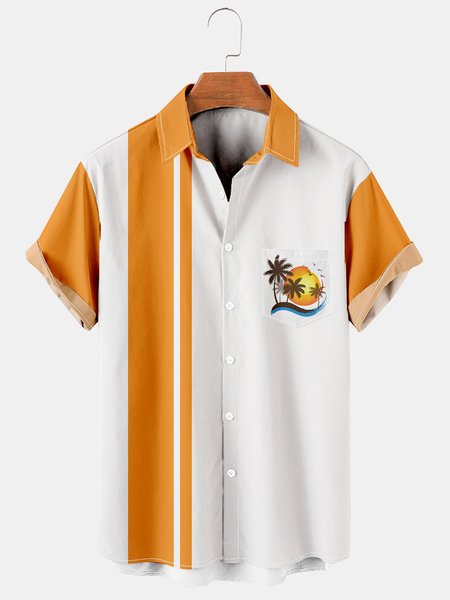 Men's Printed Casual Breathable Hawaiian Short Sleeve Shirt, As picture, Men's Floral shirt
Men's Printed Casual Breathable Hawaiian Short Sleeve Shirt, As picture, Men's Floral shirt