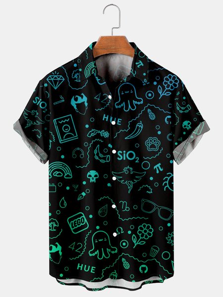 Men's Printed Casual Breathable Hawaiian Short Sleeve Shirt, As picture, Men's Floral shirt
Men's Printed Casual Breathable Hawaiian Short Sleeve Shirt, As picture, Men's Floral shirt