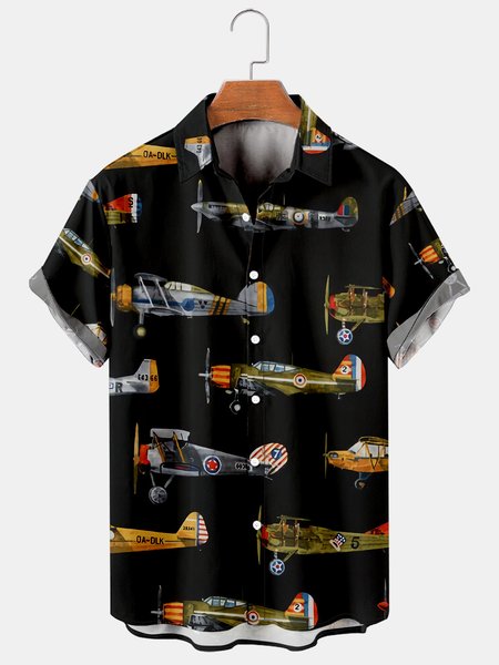 Men's War Peace Print Loose Short Sleeve Hawaiian Shirt, As picture, Men's Floral shirt
Men's War Peace Print Loose Short Sleeve Hawaiian Shirt, As picture, Men's Floral shirt