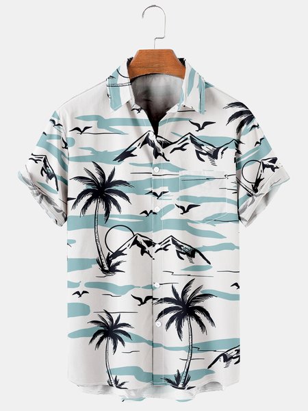 Men's Printed Casual Breathable Hawaiian Short Sleeve Shirt, As picture, Men's Floral shirt
Men's Printed Casual Breathable Hawaiian Short Sleeve Shirt, As picture, Men's Floral shirt