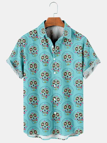 Men's Printed Casual Breathable Hawaiian Short Sleeve Shirt, As picture, Men's Floral shirt
Men's Printed Casual Breathable Hawaiian Short Sleeve Shirt, As picture, Men's Floral shirt