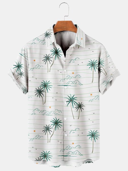 Coconut Graphic Men's Hawaiian Casual Short Sleeve Shirt, As picture, Men's Floral shirt
Coconut Graphic Men's Hawaiian Casual Short Sleeve Shirt, As picture, Men's Floral shirt