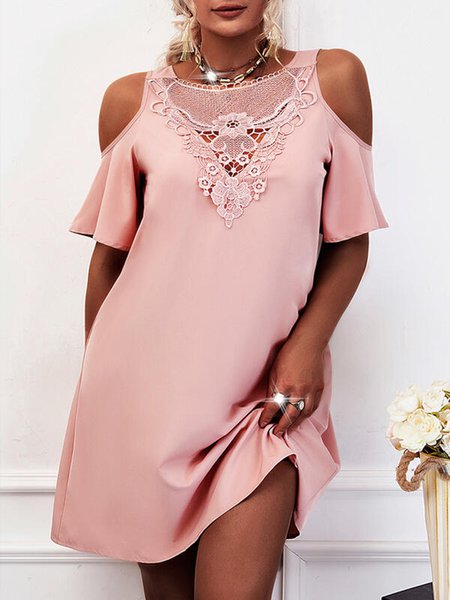 Beach daily loose party plain no pattern lace off shoulder a-hem dress midi Plus Size, Pink, Dresses
Beach daily loose party plain no pattern lace off shoulder a-hem dress midi Plus Size, Pink, Dresses