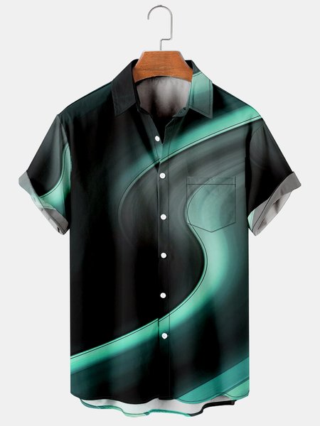 Men's Line Print Casual Fabric Fashion Hawaiian Lapel Short Sleeve Shirt, Green, Men's Floral shirt
Men's Line Print Casual Fabric Fashion Hawaiian Lapel Short Sleeve Shirt, Green, Men's Floral shirt