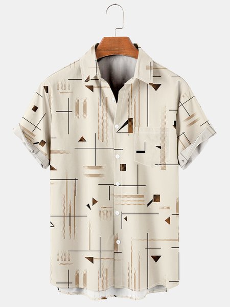 Men's Basic Line With Chest Pocket Casual Short Sleeve Hawaiian Shirt, Off white, Men's Floral shirt
Men's Basic Line With Chest Pocket Casual Short Sleeve Hawaiian Shirt, Off white, Men's Floral shirt