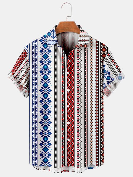 Men's Renaissance Vintage Striped Print Casual Breathable Short Sleeve Shirt, Red, Men's Floral shirt
Men's Renaissance Vintage Striped Print Casual Breathable Short Sleeve Shirt, Red, Men's Floral shirt
