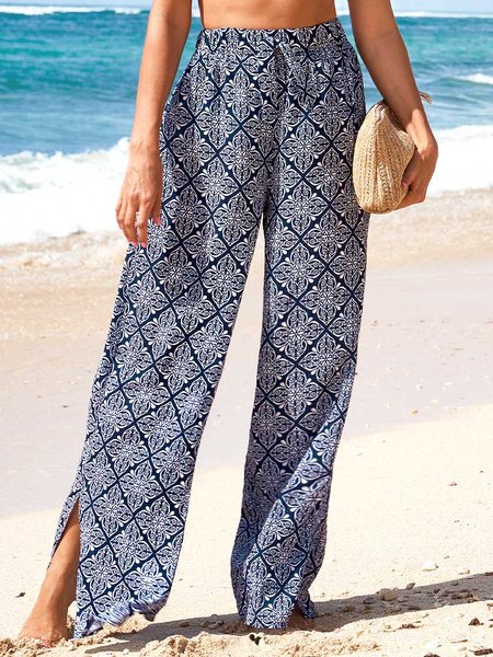 MODLILY DESIGN Tribal Print Multi Color High Waisted Beach Pants, Multicolor, Pants
MODLILY DESIGN Tribal Print Multi Color High Waisted Beach Pants, Multicolor, Pants