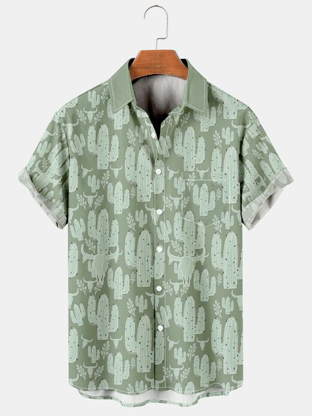 Men's Marine Botanical Print Hawaiian Short Sleeve Shirt, As picture, Men's Floral shirt
Men's Marine Botanical Print Hawaiian Short Sleeve Shirt, As picture, Men's Floral shirt