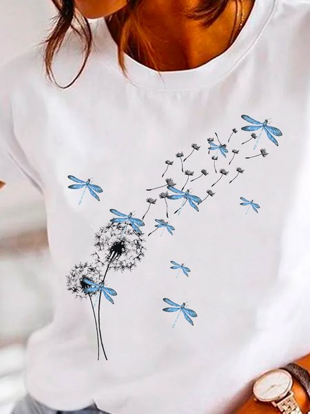Floral print spring new hot style super nice casual t-shirts for women, White, T-Shirts
Floral print spring new hot style super nice casual t-shirts for women, White, T-Shirts