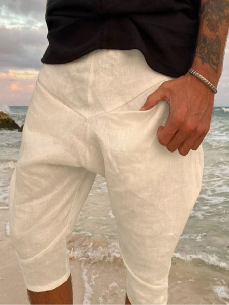 Cotton And linen Style American Casual Basic Wild linen Cropped Shorts, As picture, Shorts
Cotton And linen Style American Casual Basic Wild linen Cropped Shorts, As picture, Shorts