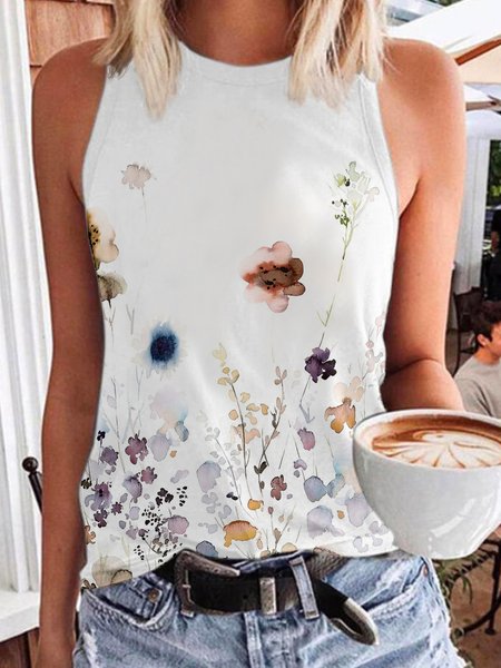 Floral print designer hot knitted tank top for women, Multicolor, Tank Tops & Camis
Floral print designer hot knitted tank top for women, Multicolor, Tank Tops & Camis