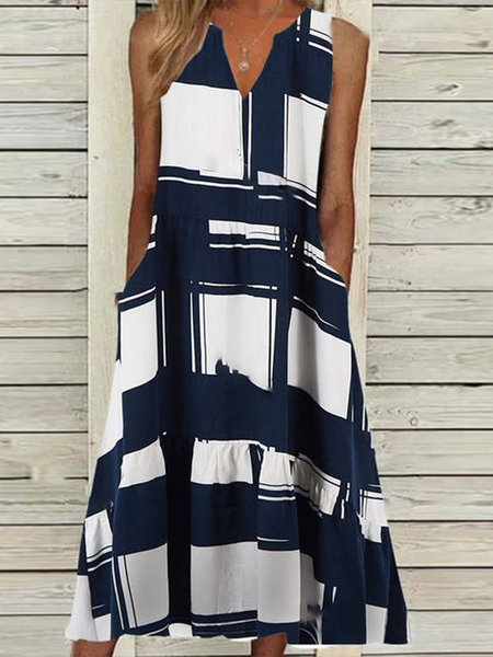 Casual Geometric Regular Fit Color Block Short Sleeve Woven Dress, Black, Dresses
Casual Geometric Regular Fit Color Block Short Sleeve Woven Dress, Black, Dresses
