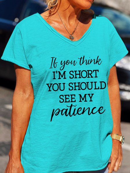 FunnyIf You Think I'm Short Casual Cotton Blends Short Sleeve T-Shirt, Cyan, T-shirts
FunnyIf You Think I'm Short Casual Cotton Blends Short Sleeve T-Shirt, Cyan, T-shirts