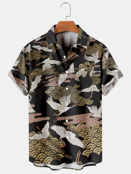 Men's Coconut Tree Print Casual Breathable Hawaiian Short Sleeve Shirt, Black, Men's Floral shirt
Men's Coconut Tree Print Casual Breathable Hawaiian Short Sleeve Shirt, Black, Men's Floral shirt