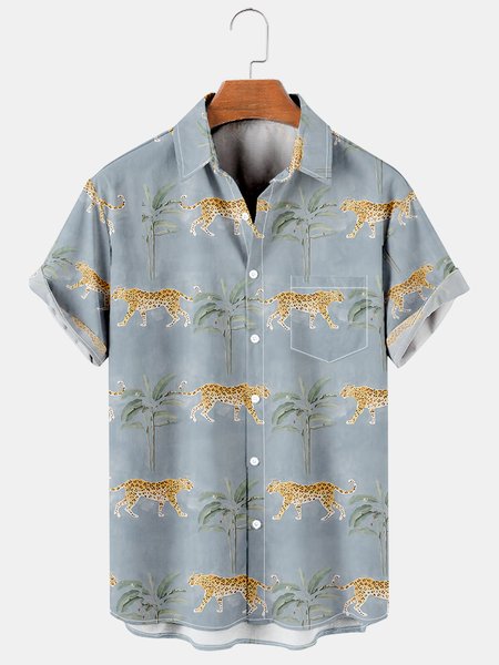 Men's Vintage Print Casual Breathable Short Sleeve Hawaiian Shirt, As picture, Men's Floral shirt
Men's Vintage Print Casual Breathable Short Sleeve Hawaiian Shirt, As picture, Men's Floral shirt
