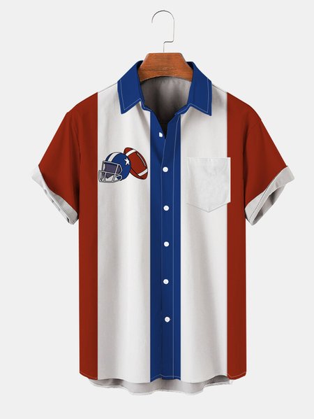 Men's Basic Colorblock Print Casual Short Sleeve Hawaiian Shirt, Red, Men's Floral shirt
Men's Basic Colorblock Print Casual Short Sleeve Hawaiian Shirt, Red, Men's Floral shirt