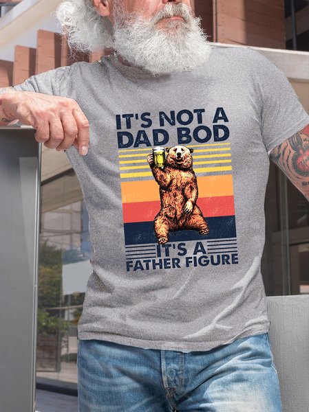 It's Not A Dad Bod It's A Father Figure Funny Father's Day T-Shirt, Light gray, T-shirts
It's Not A Dad Bod It's A Father Figure Funny Father's Day T-Shirt, Light gray, T-shirts