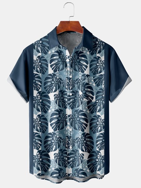Men's Botanical Print Casual Moisture Absorbent Breathable Fabric Hawaiian Short Sleeve Shirt, Black, Men's Floral shirt
Men's Botanical Print Casual Moisture Absorbent Breathable Fabric Hawaiian Short Sleeve Shirt, Black, Men's Floral shirt