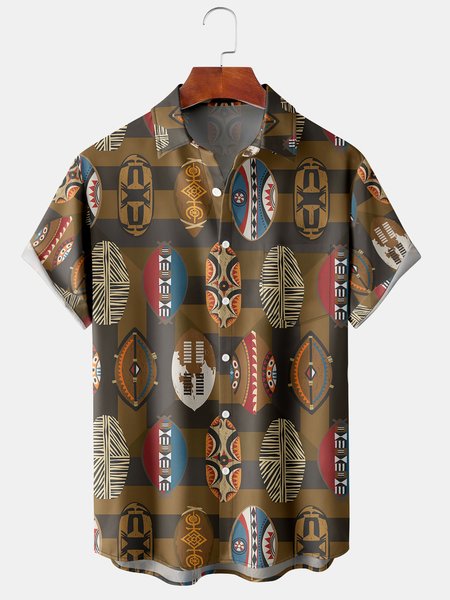 Vintage Hawaiian Graphic Men's Casual Chest Pocket Short Sleeve Shirt, Coffee, Men's Floral shirt
Vintage Hawaiian Graphic Men's Casual Chest Pocket Short Sleeve Shirt, Coffee, Men's Floral shirt