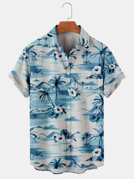 Cotton And Linen Holiday Leisure Short-sleeved Shirt, As picture, Shirts & Blouse
Cotton And Linen Holiday Leisure Short-sleeved Shirt, As picture, Shirts & Blouse