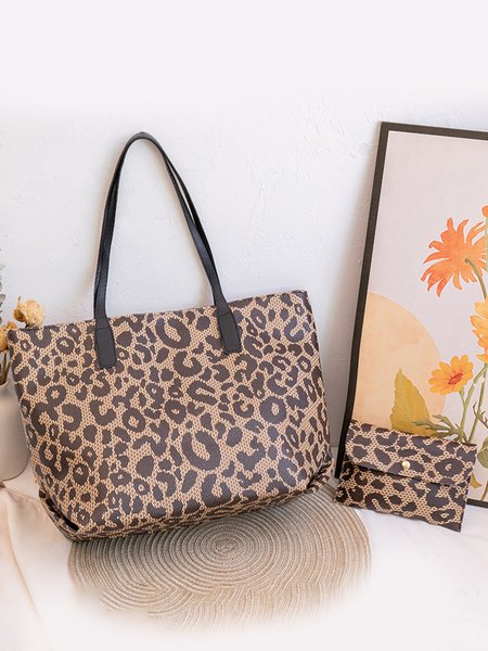 JFN Leopard Print Large Capacity Bags Tote Bags Shoulder Bags Wallets, Color2, Women's Bags
JFN Leopard Print Large Capacity Bags Tote Bags Shoulder Bags Wallets, Color2, Women's Bags